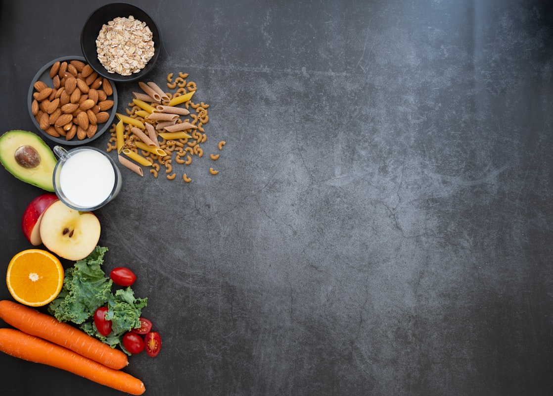Pria sehat dengan nutrisi seimbang